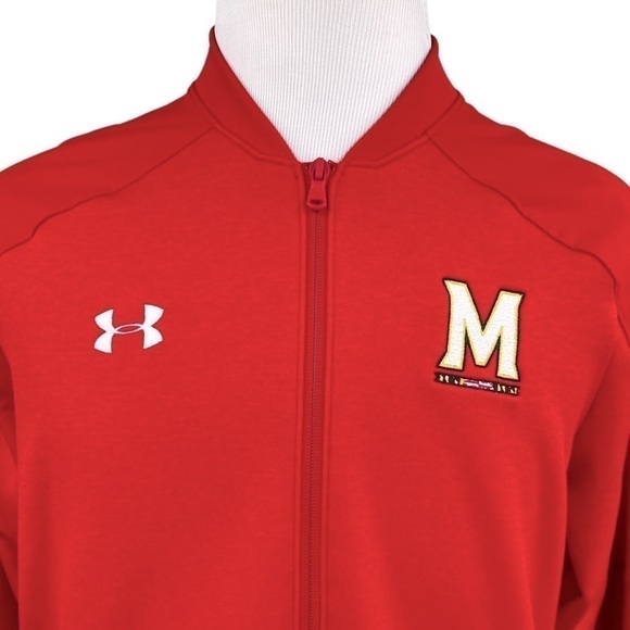 Under Armour Men's Maryland Terrapins Full Zip Knit Warm-Up Jacket - Picture 5 of 11